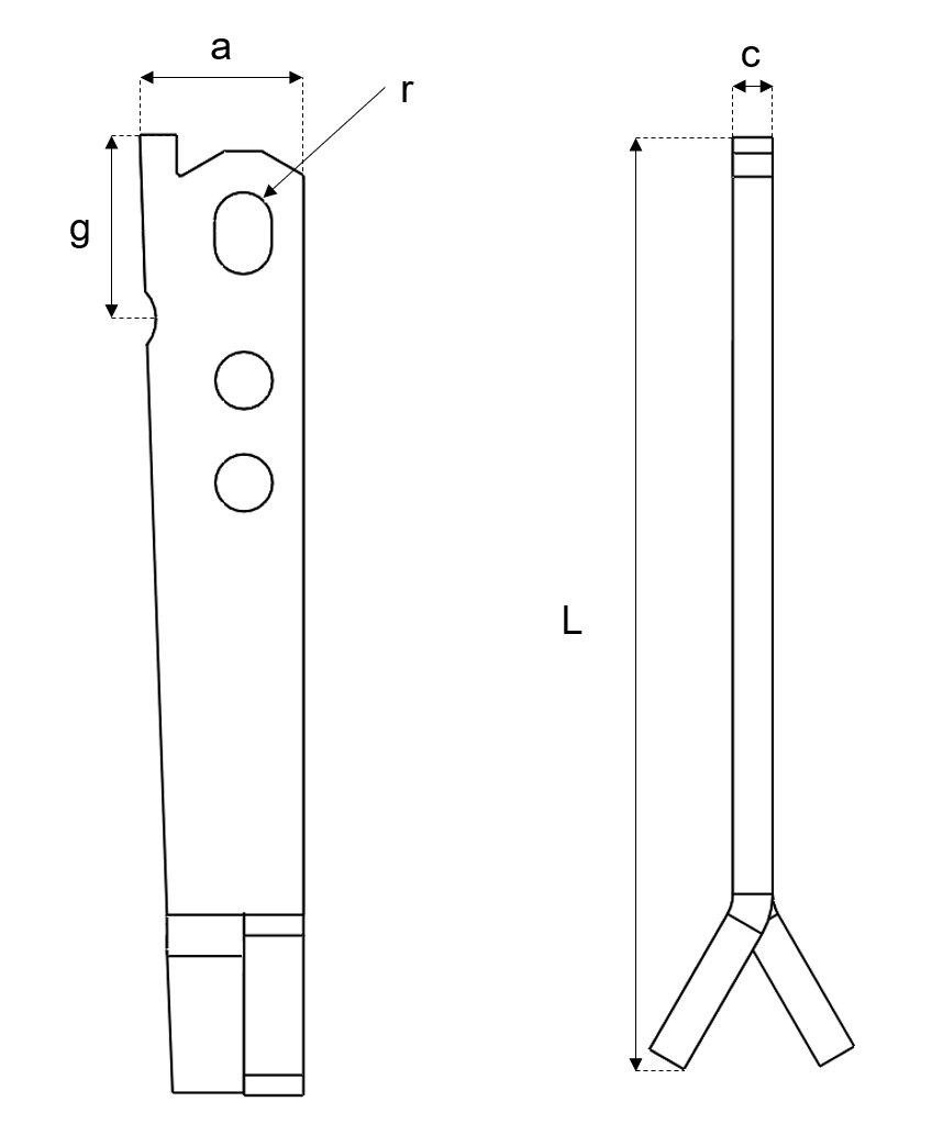 One Side Universal And Anchor Certex Poland