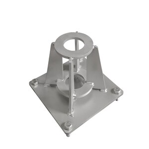 Floor Socket for Swivel Davit Crane, Zinc Plated