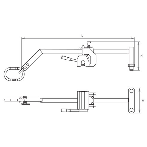 NEO HV Lifting Arm drawing